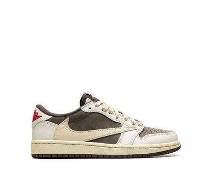 Jordan
x Travis Scott Air Jordan 1 Low OG "Medium Olive" Sneakers